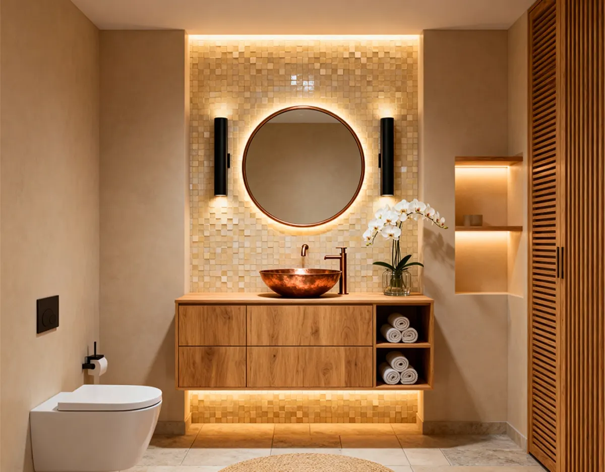 Bathroom renovation showcase